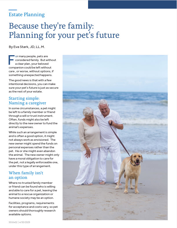 Thumbnail: Caring for a pet after death.